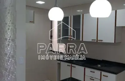Vende-se apartamento no residencial san remo - marilia/sp