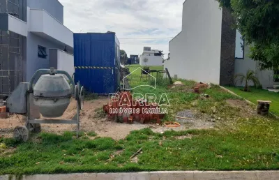 Vende-se terreno no cond. verana parque alvorada - marilia/sp