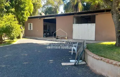 Vende-se chácara no sítios de recreio da estância uberlândia - marilia/sp