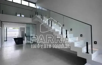 Vende-se residência no cond. verana parque alvorada - marilia/sp