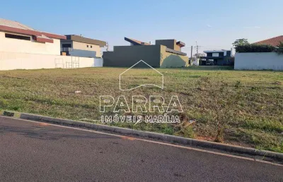 Vende-se terreno no cond. terras da fazenda - marilia/sp