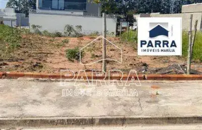 Vende-se terreno no terra verde residencial - marilia/sp