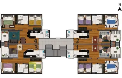 Apartamento com 2 quartos à venda na Nossa Senhora das Graças, Caxias do Sul 