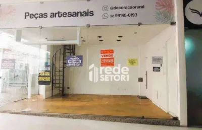 Loja à venda, 40 m² de r$649.900 por por r$ 599.000 - centro - juiz de fora/mg