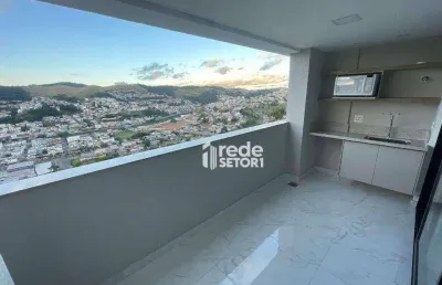 Apartamento com 3 quartos à venda, 73 m² por r$ 603.035 - granbery - juiz de fora/mg