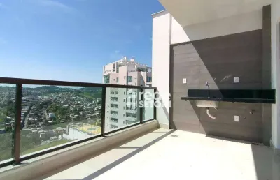 Cobertura com 4 quartos à venda, 169 m² por r$ 1.369.000 - estrela sul - juiz de fora/mg