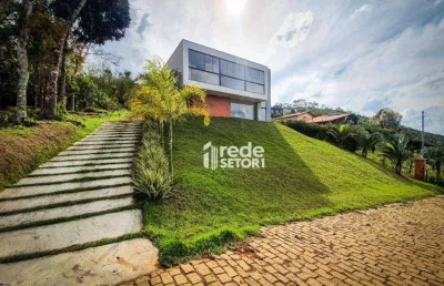 Casa à venda, 350 m² por r$ 1.395.000,00 - estrada real - juiz de fora/mg