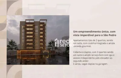 Apartamento garden com 2 quartos à venda, 78 m² por r$ 477.517 - são pedro - juiz de fora/mg
