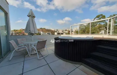 Cobertura com 3 quartos à venda, 146 m² por r$ 580.000 - são mateus - juiz de fora/mg