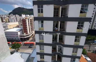 Apartamento com 1 quarto à venda, 52 m² por r$ 170.000 - centro - juiz de fora/mg