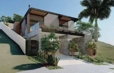 Casa com 3 quartos à venda, 350 m² por r$ 1.890.000 - alphaville 2 - juiz de fora/mg