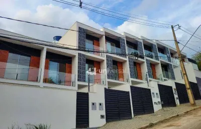 Casa com 2 quartos à venda, 86 m² por r$ 309.000 - fontesville ii - juiz de fora/mg