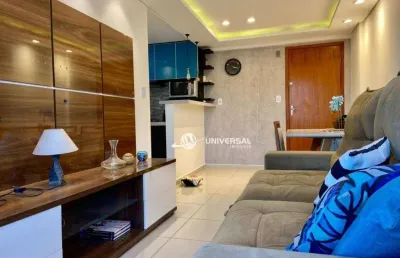 Apartamento com 2 quartos para alugar, 50 m² por r$ 1.900/mês - granbery - juiz de fora/mg