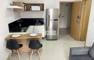 Apartamento com 1 quarto, 35 m² - venda por r$ 329.000 ou aluguel por r$ 2.545/mês - centro - juiz de fora/mg