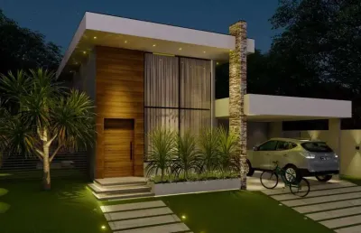 Casa para venda em rio das ostras, balneário das garças, 3 dormitórios, 3 suítes, 4 banheiros, 4 vagas