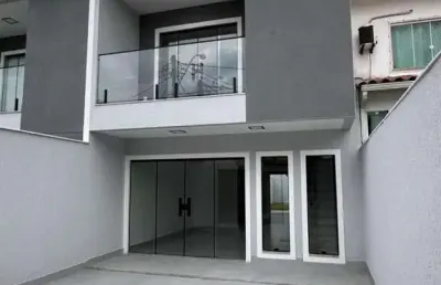 Casa para venda em macaé, mirante da lagoa, 3 dormitórios, 1 suíte, 3 banheiros, 2 vagas