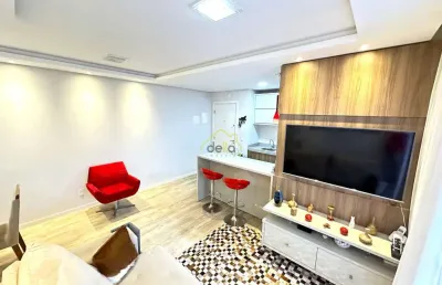 Impecável apartamento mobiliado no bom retiro próximo do shopping garten em joinville!!
