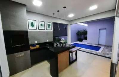 Casa com 3 quartos à venda, condomínio reserva dos ipês - uberlândia/mg