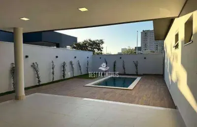 Casa com 3 quartos à venda, condomínio arts - uberlândia/mg