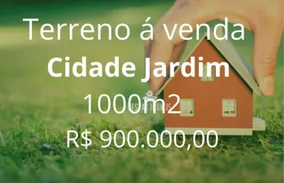 Terreno à venda no bairro cidade jardim - uberlândia/mg