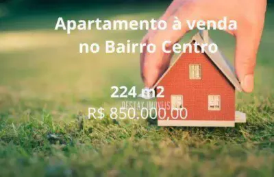 Apartamento com 4 quartos à venda no bairro centro - uberlândia/mg