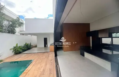Casa com 3 quartos à venda, condomínio splêndido - uberlândia/mg