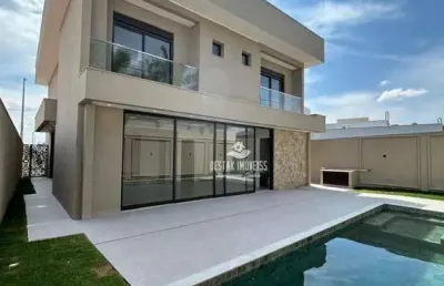 Casa com 4 quartos à venda no condomínio cyrela ipês - uberlândia/mg