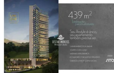 Apartamento com 4 quartos à venda, bairro santa lúcia - belo horizonte/mg