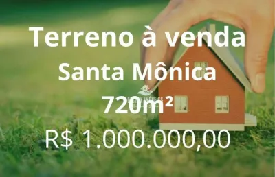 Terreno à venda, bairro santa mônica - uberlândia/mg