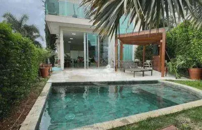Casa com 5 quartos à venda no condomínio paradiso ecológico - uberlândia/mg