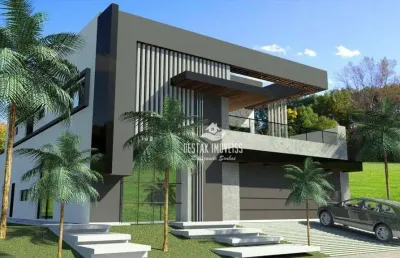 Casa com 4 quartos à venda no condomínio jardins gênova - uberlândia/mg