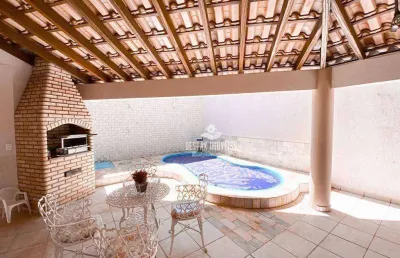 Casa com 5 quartos à venda no bairro tibery - uberlândia/mg