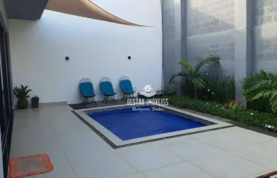 Sobrado com 3 quartos à venda, condomínio raros - uberlândia/mg
