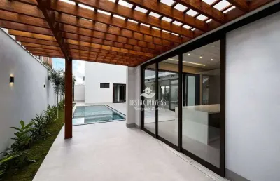 Sobrado com 4 quartos à venda, condomínio jardim versailles - uberlândia/mg
