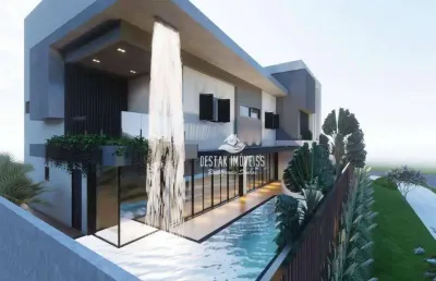 Sobrado com 3 quartos à venda, condomínio jardim versailles - uberlândia/mg