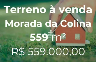 Terreno à venda no bairro morada da colina - uberlândia/mg
