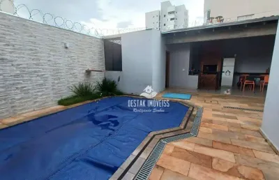 Casa com 3 quartos à venda, bairro santa mônica - uberlândia/mg