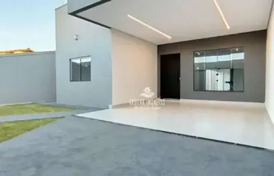 Casa com 3 quartos à venda, bairro jardim holanda - uberlândia/mg