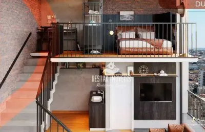 Studio com 1 quarto à venda, 36 m² por r$ 433.290 - tibery - uberlândia/mg
