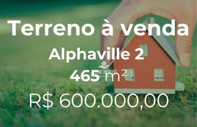 Terreno à venda, condomínio alphaville 2 - granja marileusa - uberlândia/mg
