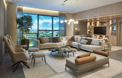 Apartamento à venda, 199 m² por r$ 3.450.140,00 - vale do sereno - nova lima/mg