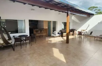 Sobrado com 4 quartos à venda, bairro jardim karaíba - uberlândia/mg