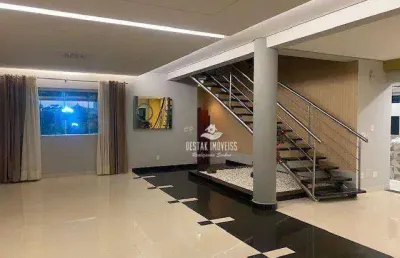 Sobrado com 4 quartos à venda, condomínio paradiso ecológico - uberlândia/mg