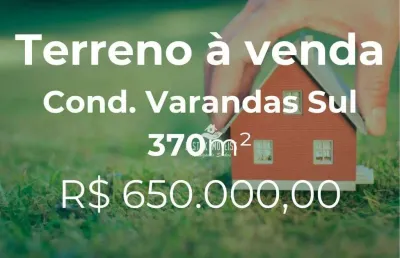 Terreno à venda, 370 m² por r$ 650.000,00 - varanda sul - uberlândia/mg