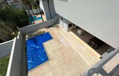 Sobrado com 4 quartos à venda, 410 m² por r$ 3.100.000 - condomínio jardins barcelona - uberlândia/mg