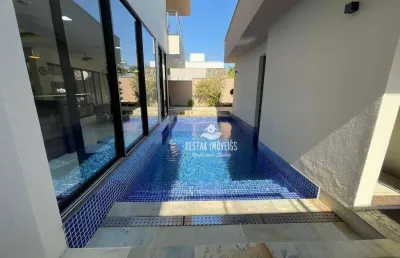 Sobrado com 4 quartos à venda, condomínio jardins gênova - uberlândia/mg