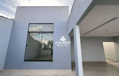 Casa com 3 quartos à venda, bairro santa rosa - uberlândia/mg