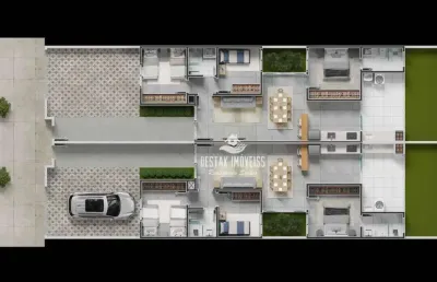 Casa com 3 quartos à venda, 87 m² - novo mundo - uberlândia/mg