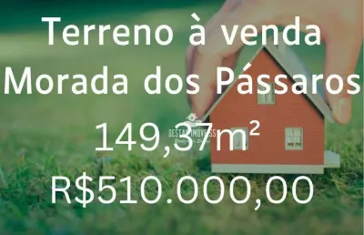 Terreno à venda, bairro morada dos pássaros - uberlândia/mg
