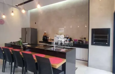 Sobrado à venda, 169 m² por r$ 1.550.000,00 - condomínio raros - uberlândia/mg